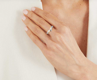 Eternity Wave | 18-karat gold diamond Ring