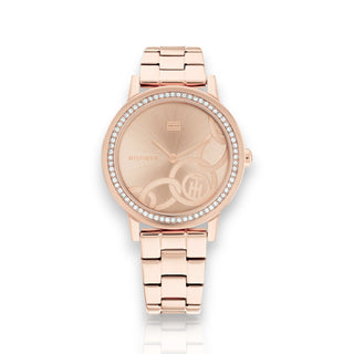 HILFIGER MAYA | Rose Gold Crystal