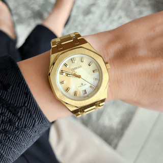 EMBOSS Triton Lady |  Gold MOP