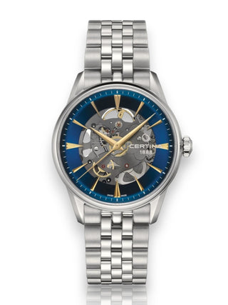 CERTINA DS-1 Skeleton | Blue