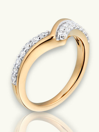 Eternity Wave | 18-karat gold diamond Ring