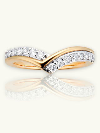 Eternity Wave | 18-karat gold diamond Ring